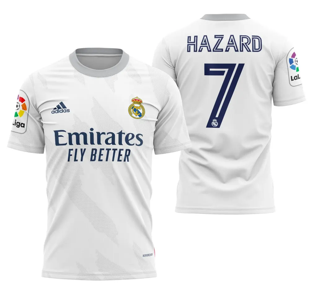 Arte Camisa Local Do Real Madrid 2020-2021