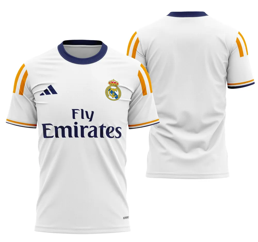 Arte Camisa Local Do Real Madrid 2023-2024