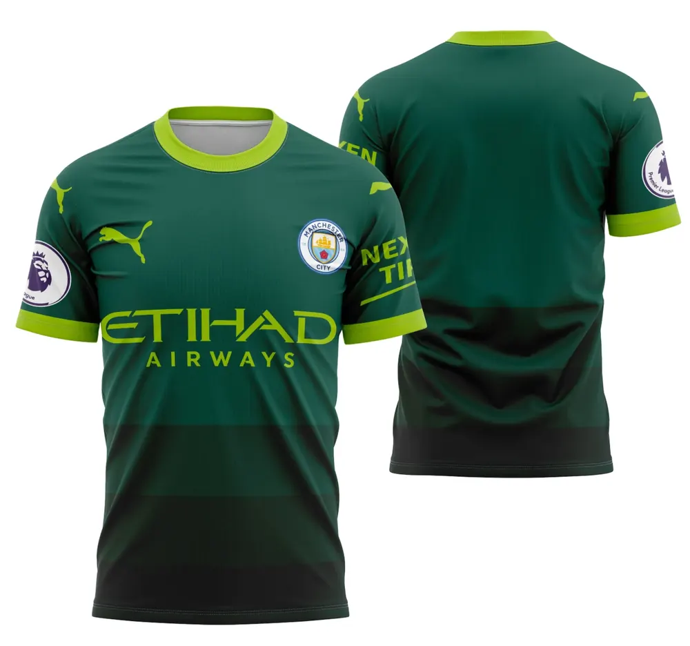 Arte Camisa Manchester City Concept 2022 - Modelo 2