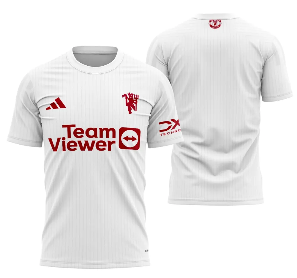 Arte Camisa Manchester United Alternativa 2023-2024