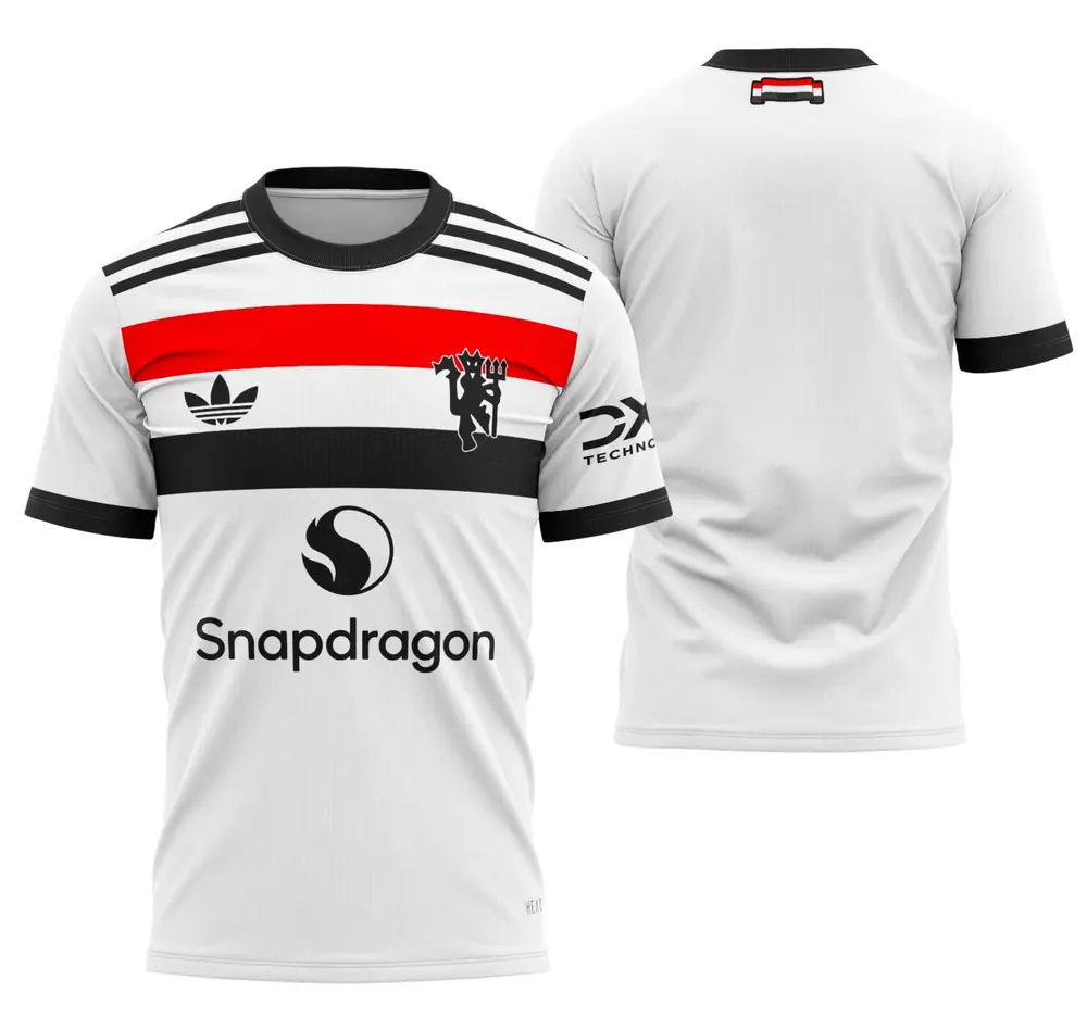 Arte Camisa Manchester United Alternativa 2024-2025