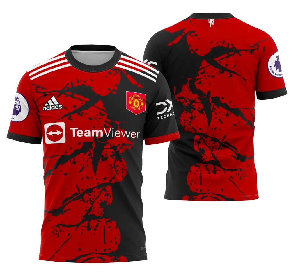 Camisa Manchester United concept 2022 - Modelo 2