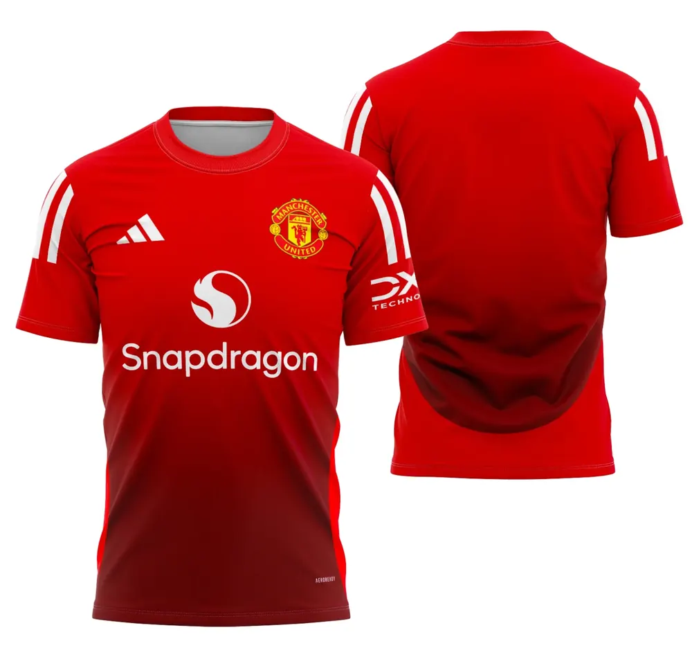 Arte Camisa Manchester United Local 2024-2025