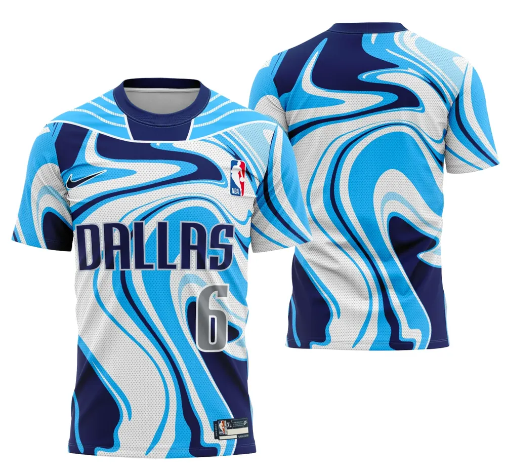 Arte Camisa Mavericks Conceito