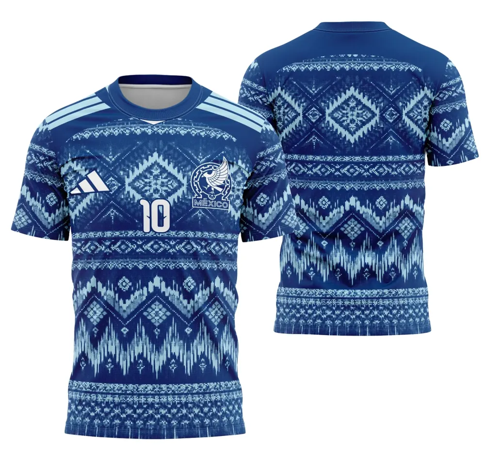Arte Camisa MÉXICO Conceito Terceiro Kit 2026