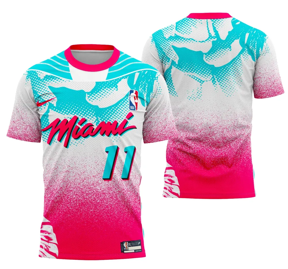 Arte Camisa Miami Heat Conceito (2)