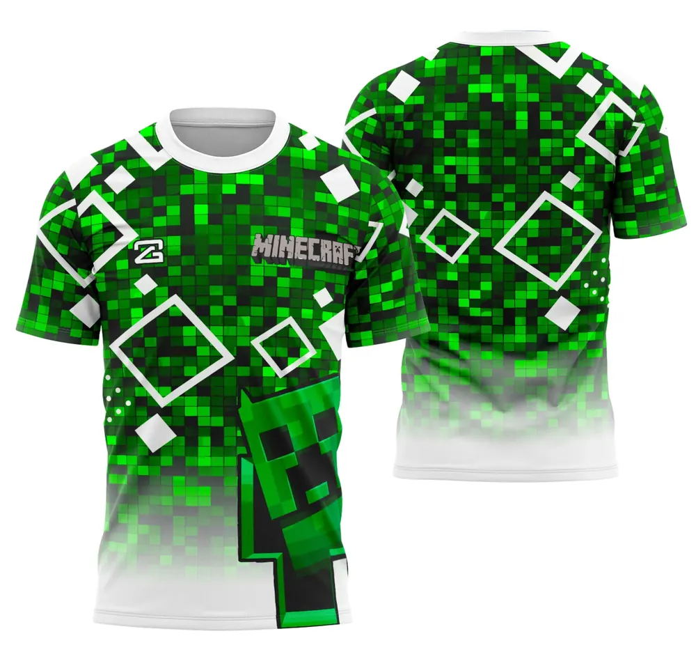 Arte Camisa Minecraft