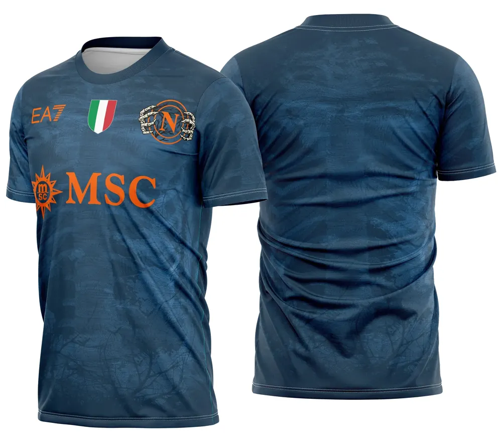 Arte Camisa Napoli Edição Halloween 2025