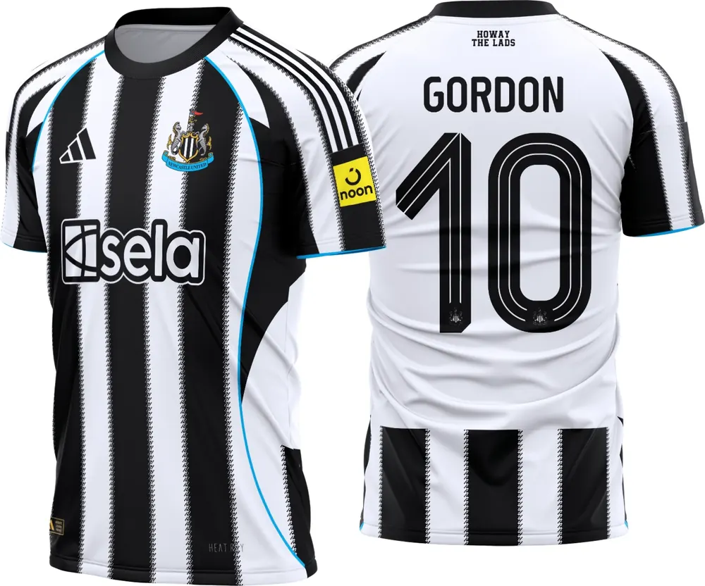 Arte Camisa Newcastle Titular 2025-26