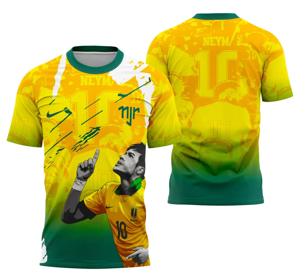 Arte Camisa Neymar Coleção Goats & Glory