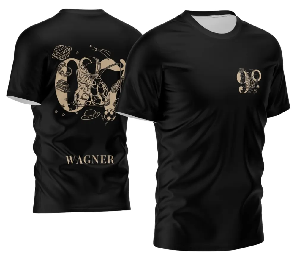 Camisa Nono Ano 2026 Astronauta