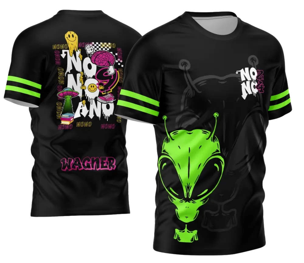 Camisa Nono Ano Alien 2026 Modelo 03