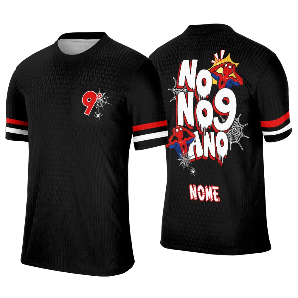 Camisa Nono Ano Homem Aranha Mod 4
