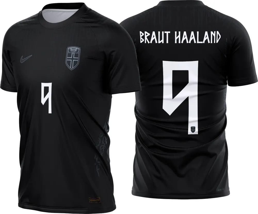 Arte Camisa Noruega Reserva 2026 - 2028