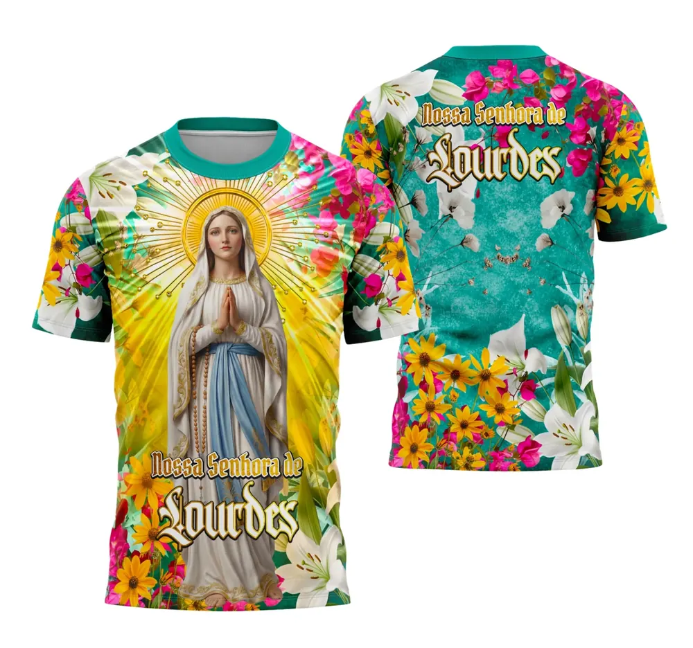 Camisa Religiosa Nossa Senhora de Lourdes
