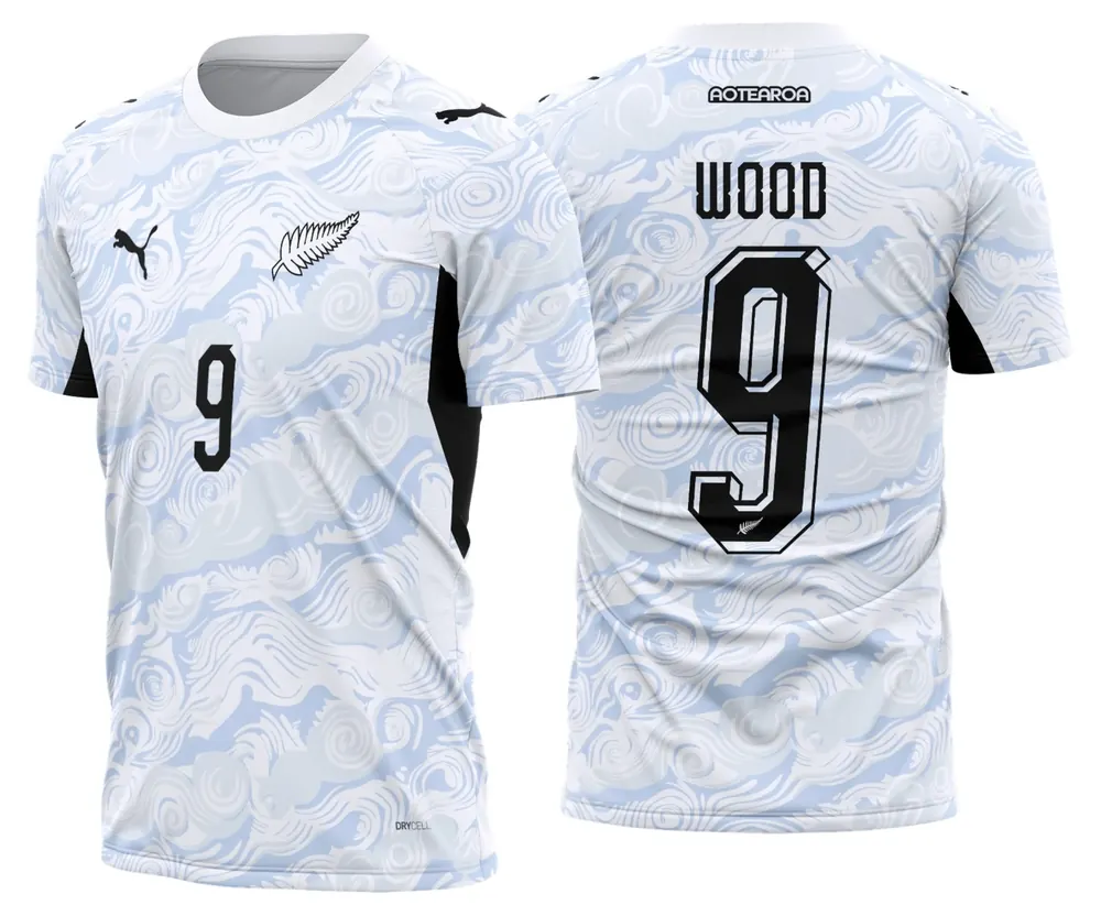 Camisa Nova Zelandia Reserva 2026 - 2028