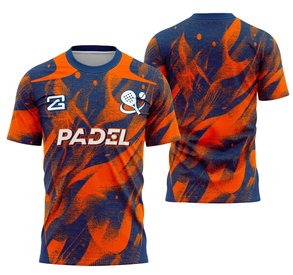 Arte Camisa Padel 01 Coleção Movement One