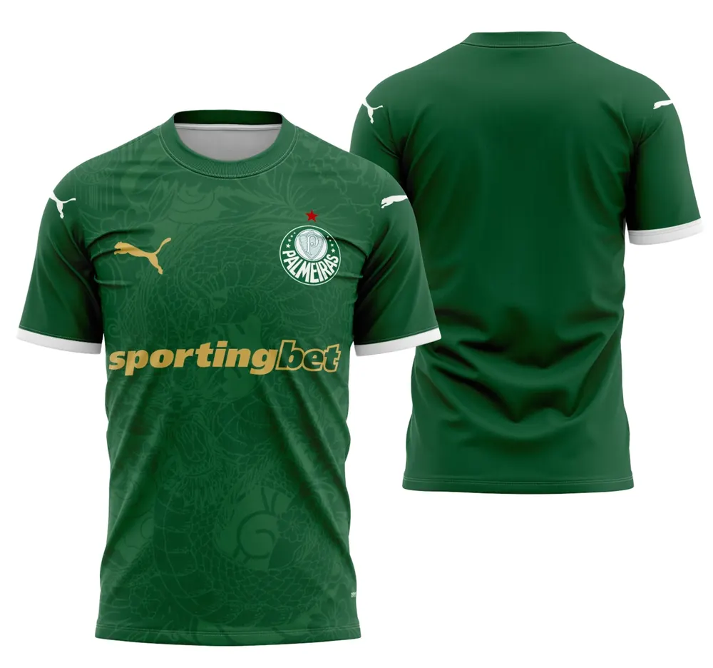 Arte Camisa Palmeiras Concept 2025 - Modelo 1