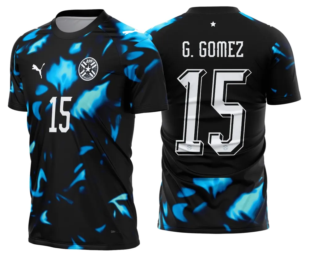 Camisa Paraguai Reserva 2026 - 2028