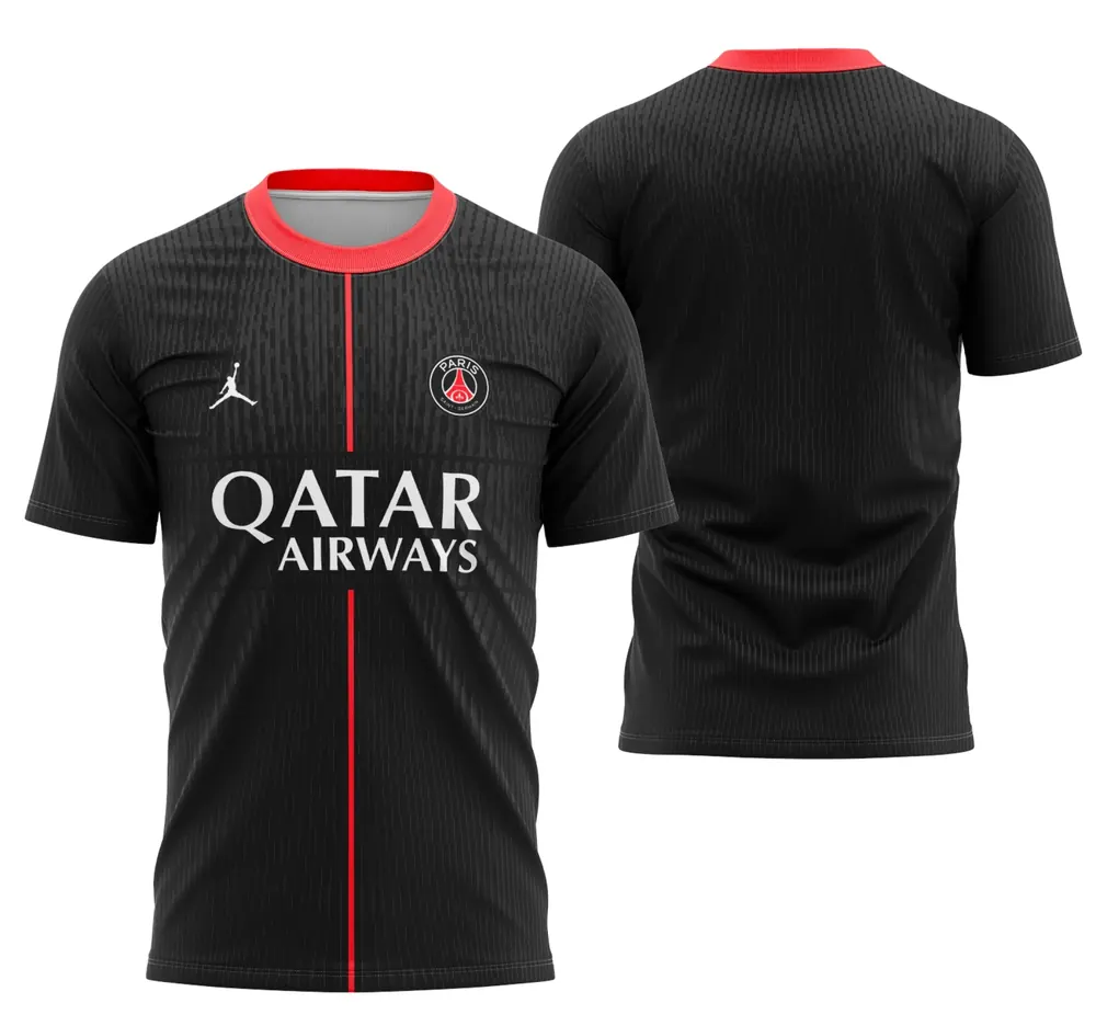 Arte Camisa Paris Saint Germain Quarto Kit 25-26