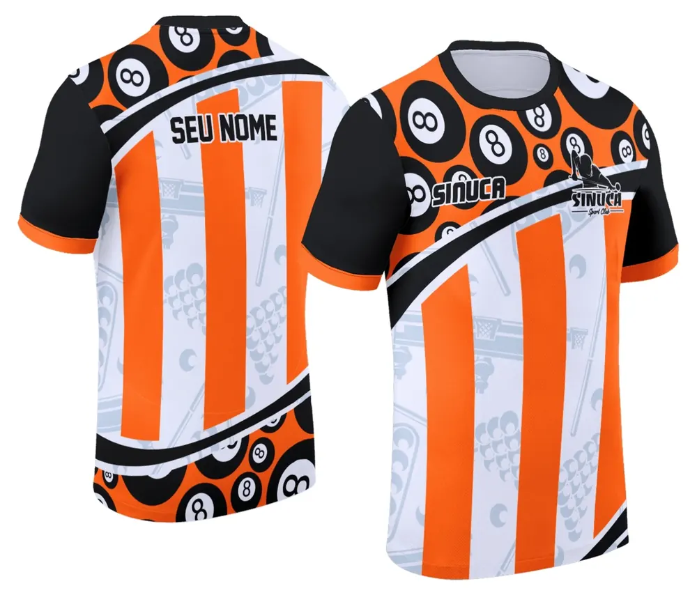 Camisa Personalizada de Sinuca - Snook - Bilhar Modelo 032