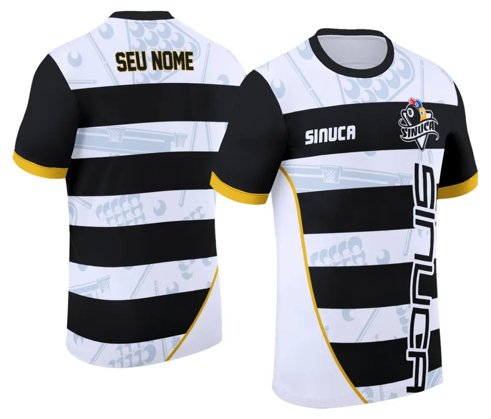 Camisa Personalizada de Sinuca - Snook - Bilhar Modelo 034