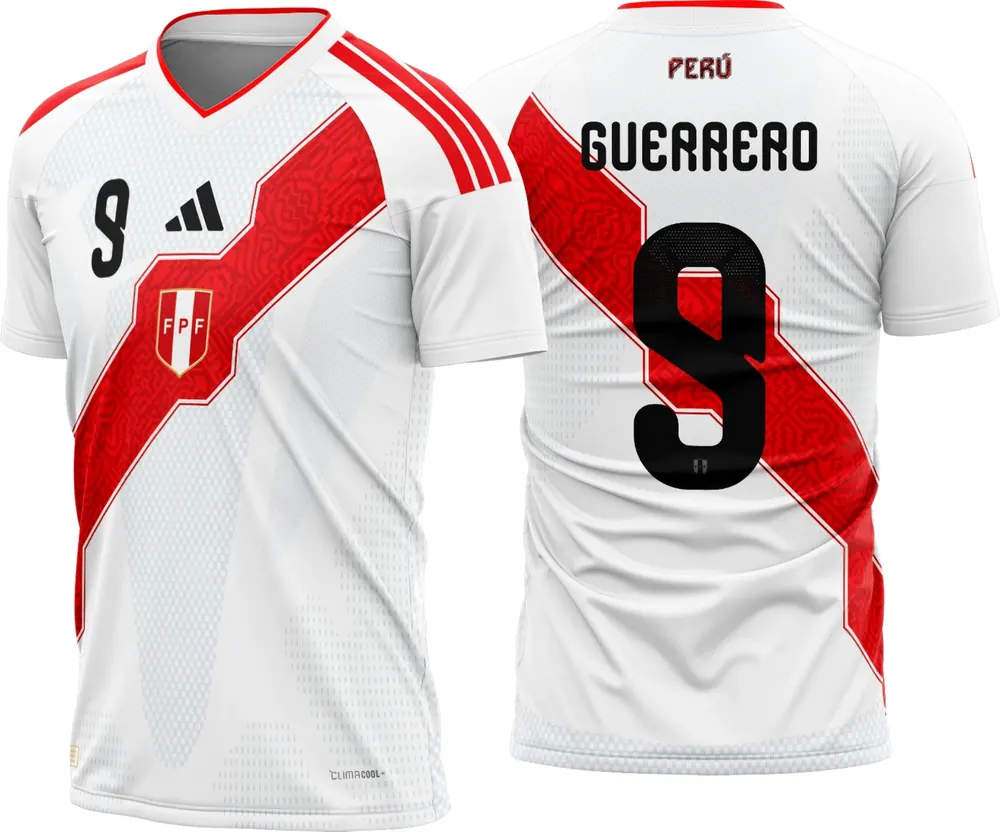 Camisa Peru Titular 2026 - 2028