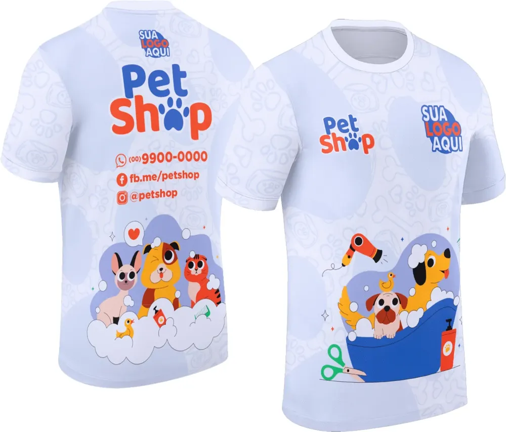 Camisa Pet Shop Modelo 055