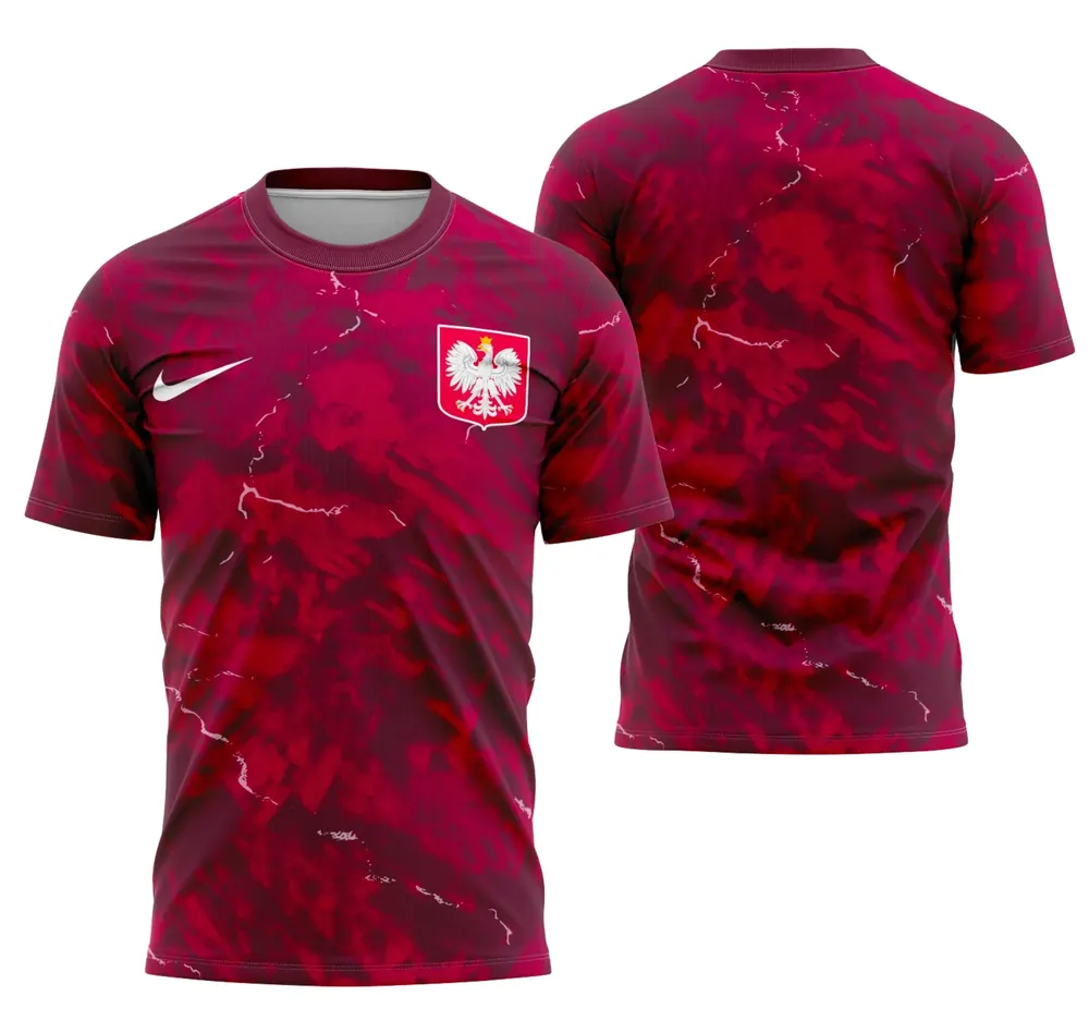 Arte Camisa Polônia Kit Reserva 2025-26