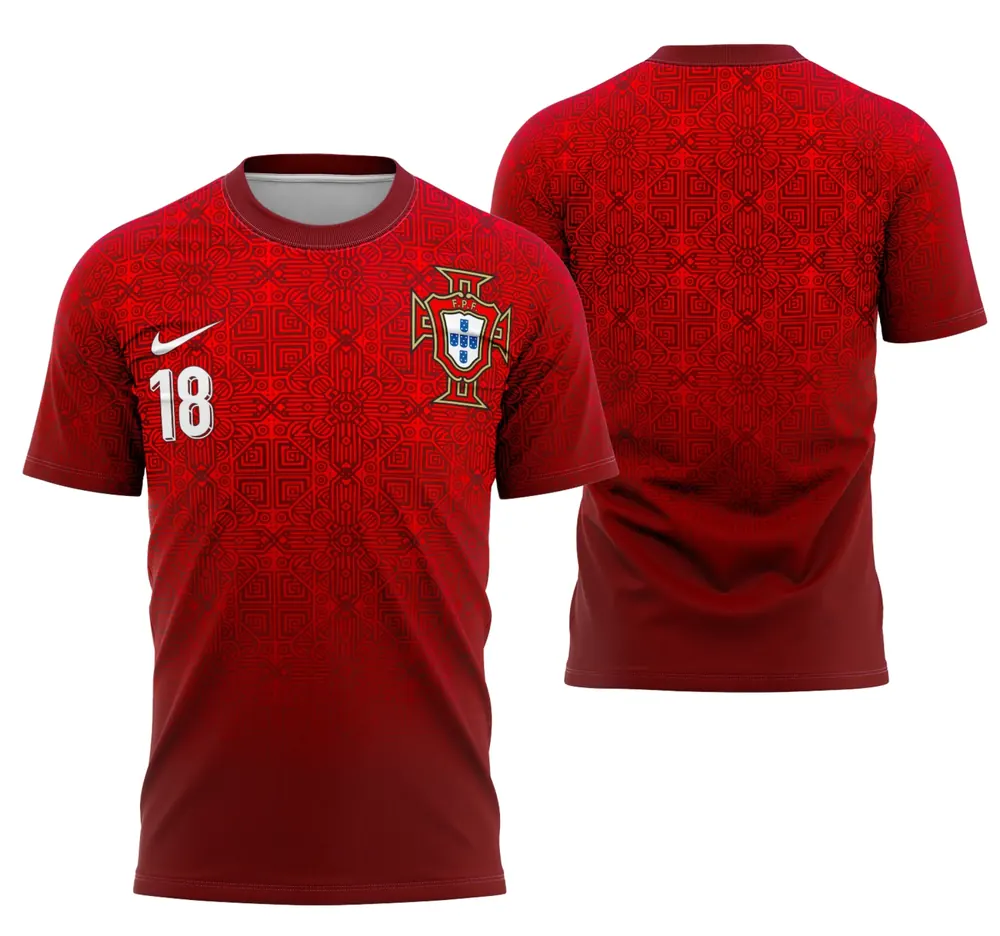 Arte Camisa Portugal Conceito