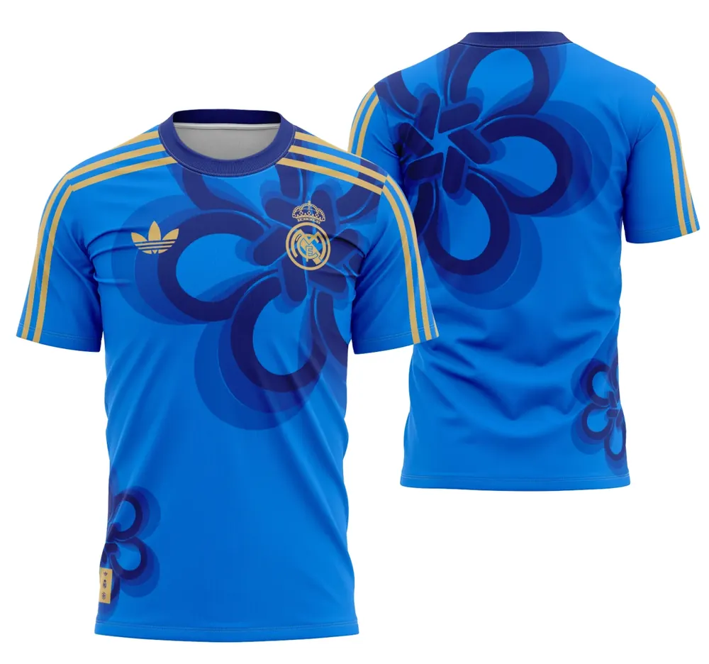 Camisa Pré-Jogo Do Real Madrid 2025-2026