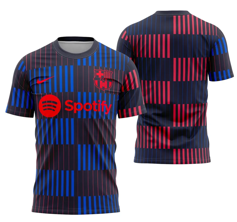 Arte Camisa Pré-Matemática De Barcelona 2024-2025