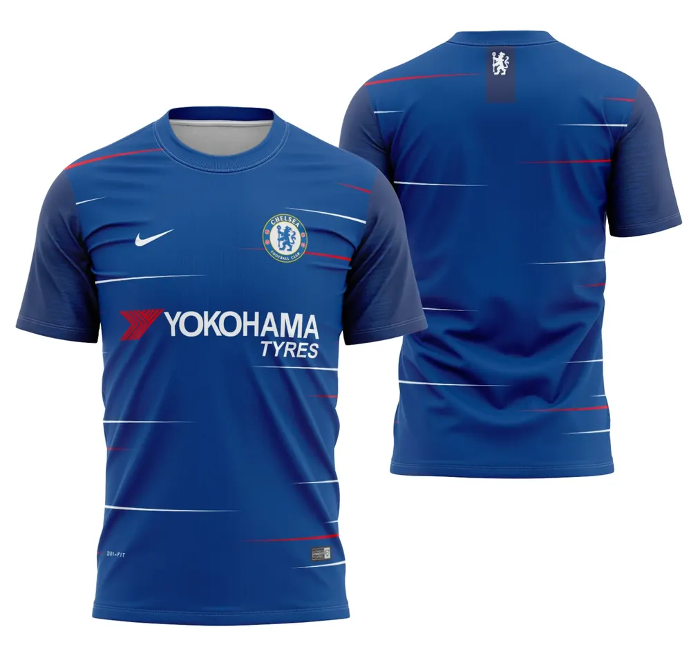Arte Camisa Principal Do Chelsea 2018-2019
