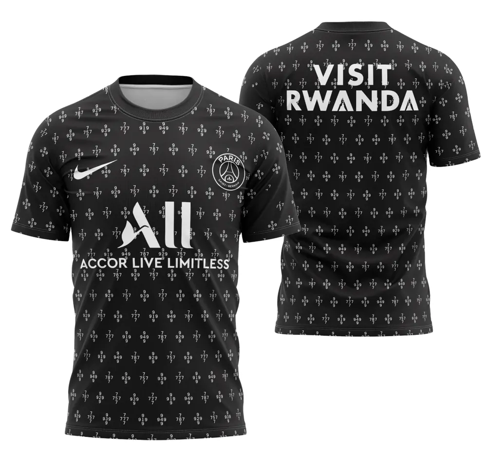 Arte Camisa PSG Conceito