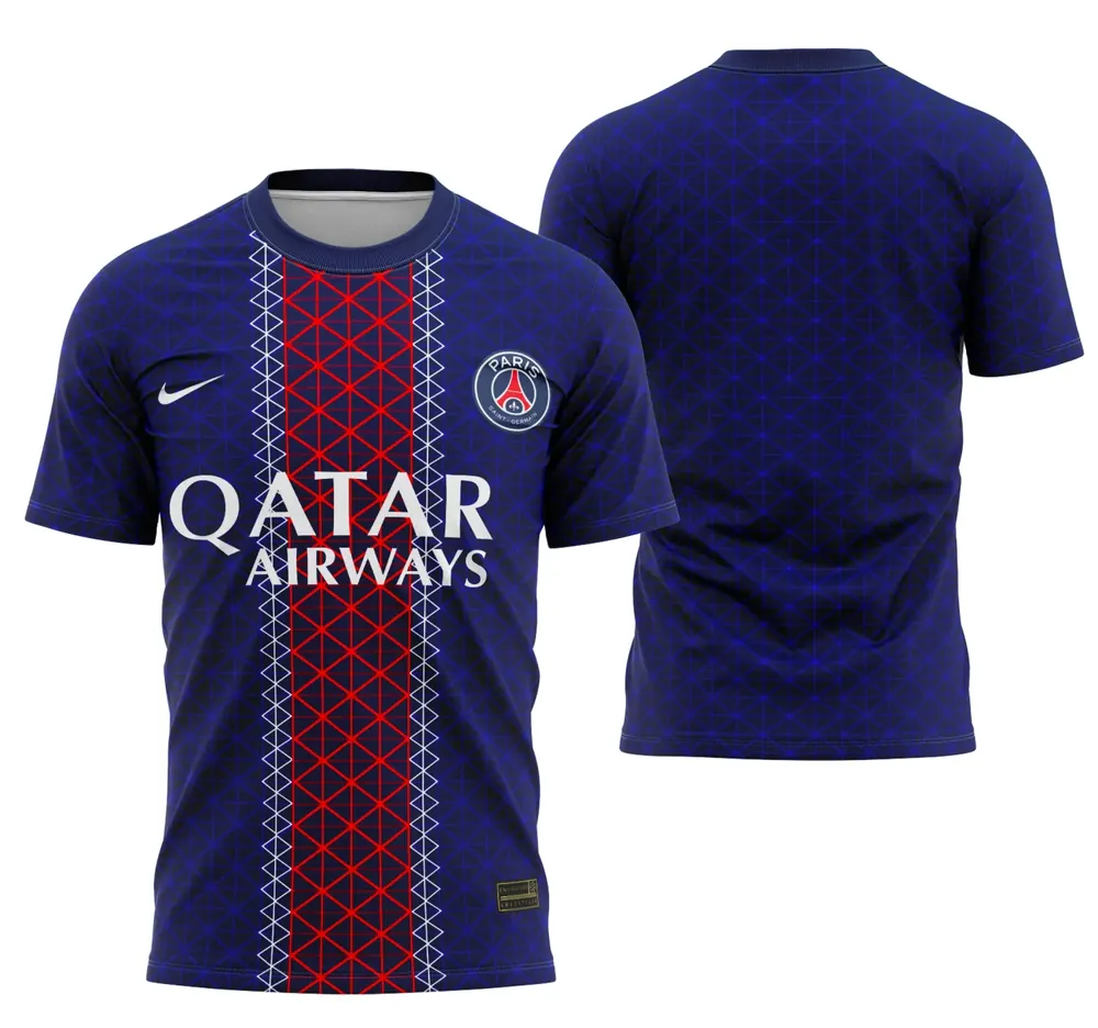 Arte Camisa PSG Kit Casa 25-26