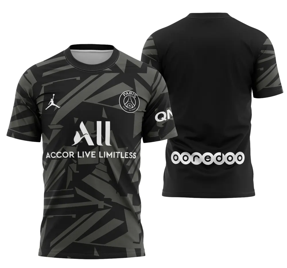 Arte Camisa Psg X Jordan Concept 2022