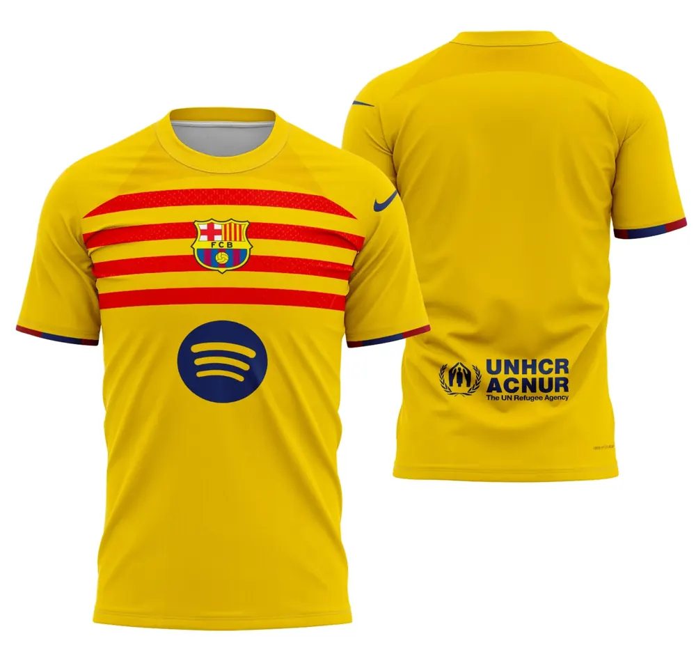 Arte Camisa Quarto Barcelona 2024-2025