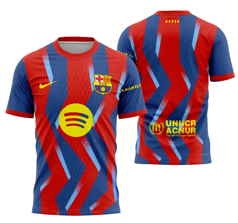 Arte Camisa Quarto Barcelona 2025-2026