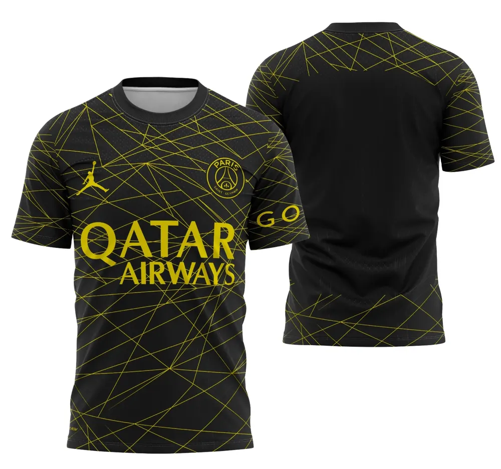 Arte Camisa Quarto Kit Do Psg 22-23