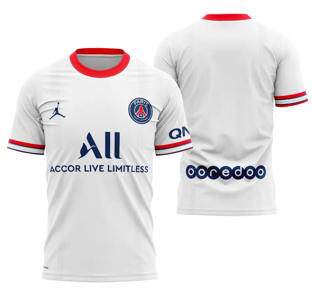 Arte Camisa Quarto Kit Psg 2022