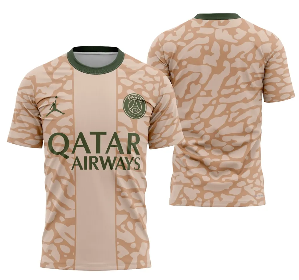 Arte Camisa Quarto Psg 2023-2024