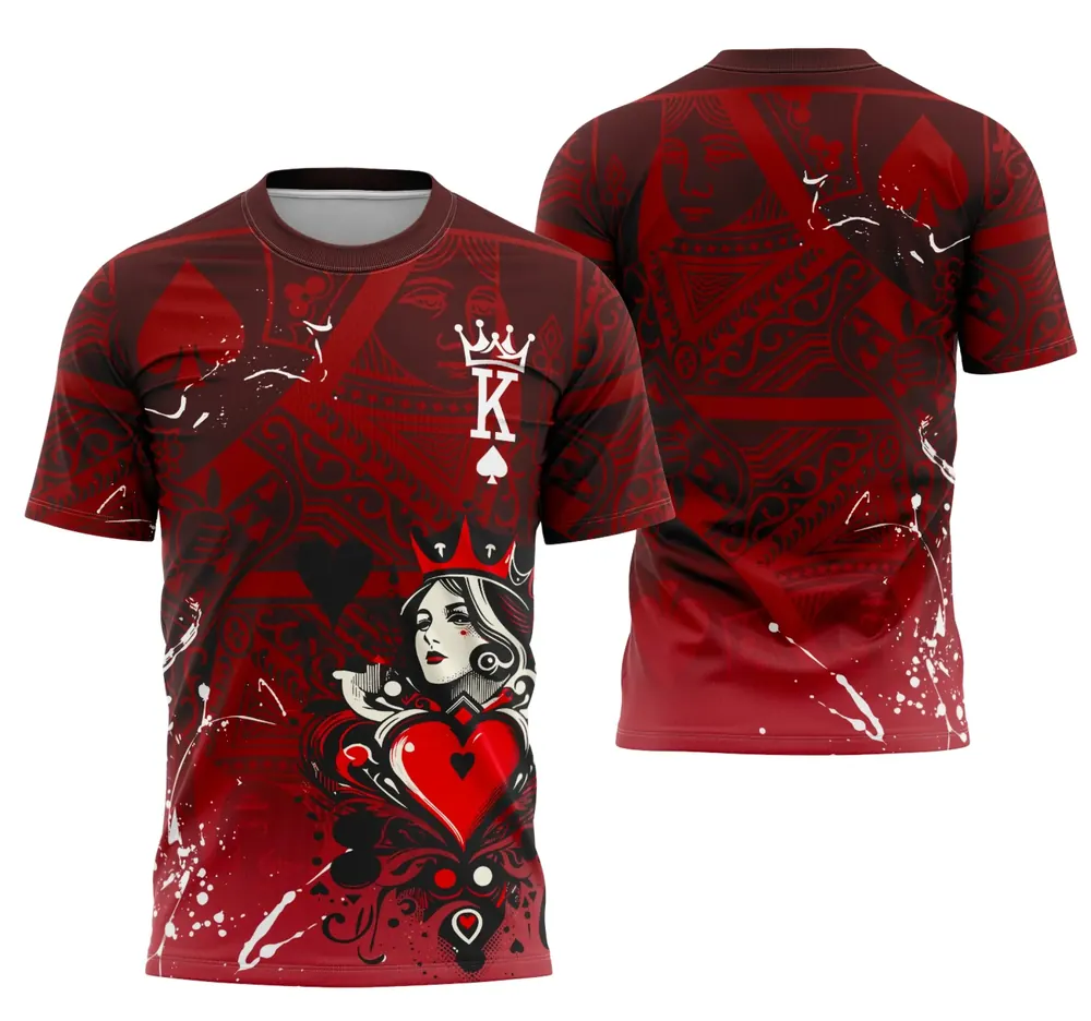 Arte Camisa Rainha de Copas Interclasse