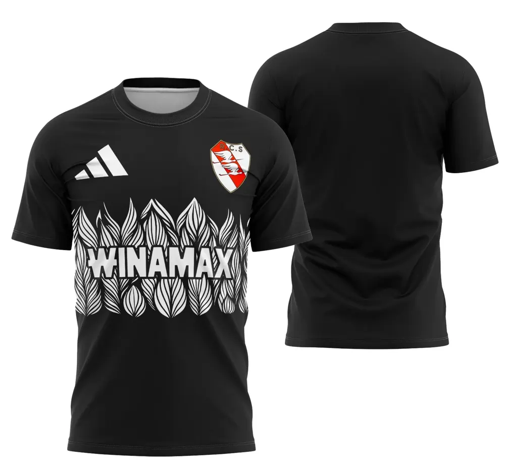 Arte Camisa RC Strasbourg Terceiro Kit 25-26