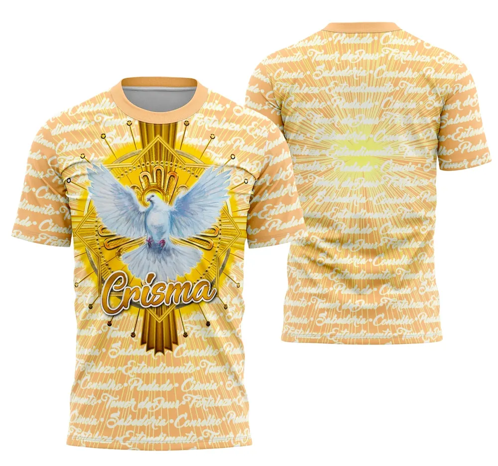 Arte Camisa Crisma 2026 Personalizável