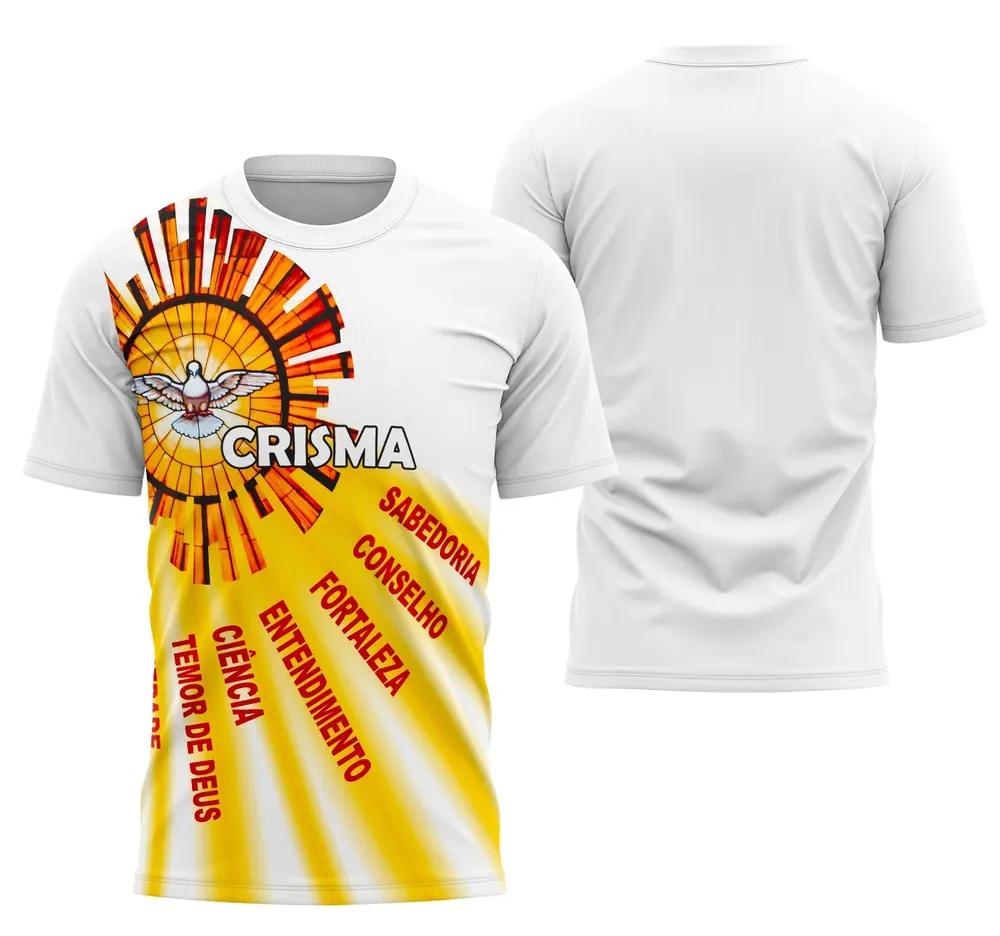 Arte Camisa Celebrativa Crisma
