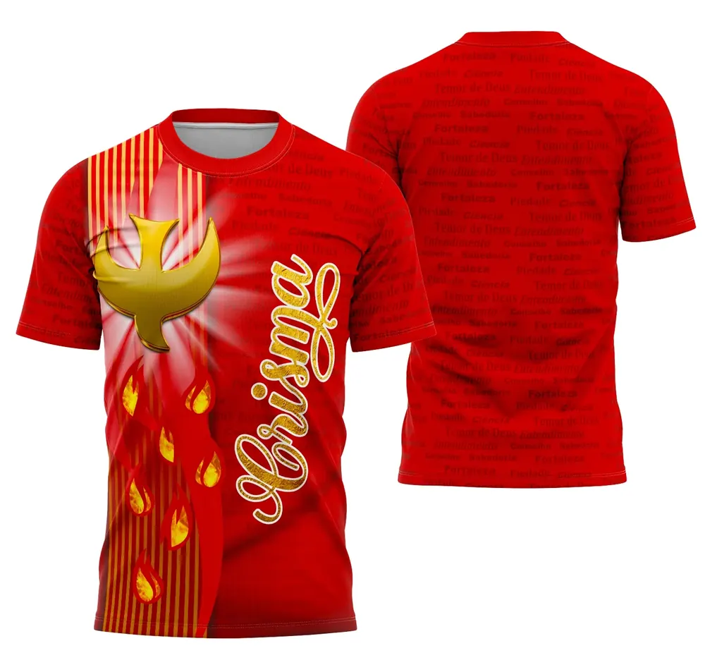 Arte Camisa Celebrar Crisma