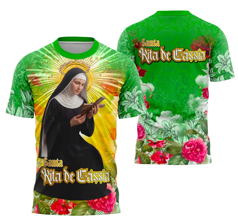 Camisa Santa Rita de Cássia - Religião