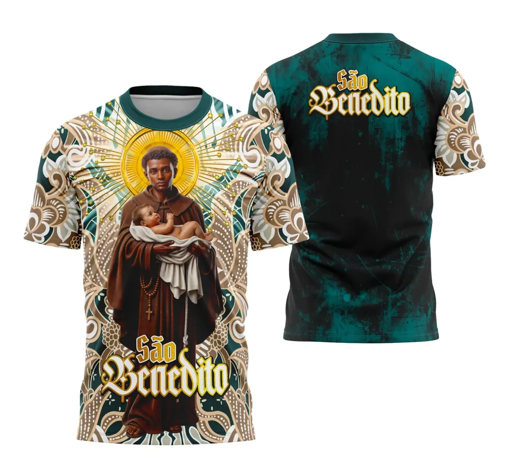 Camisa Tradicional São Benedito