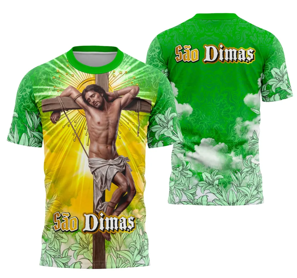 Arte Camisa São Dimas - Religião