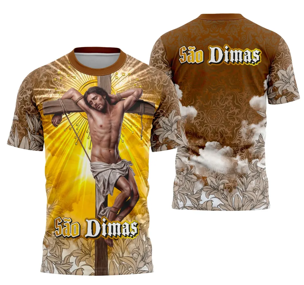Camisa São Dimas - Religião Modelo 02